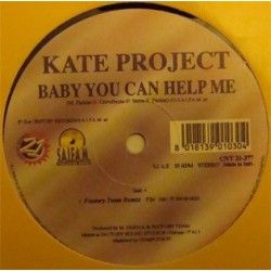 Kate Project - Baby You Can Help Me(2 MANO,TEMAZO ITALO,NUEVECITO¡¡)