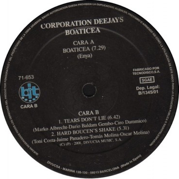 Corporation Deejays- Boaticea Corporation Deejays- Boaticea