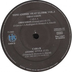 Toni Atomic Feat Eloise - Vol. 3 - Obsession(2 MANO,TEMAZO CAÑERO¡¡)
