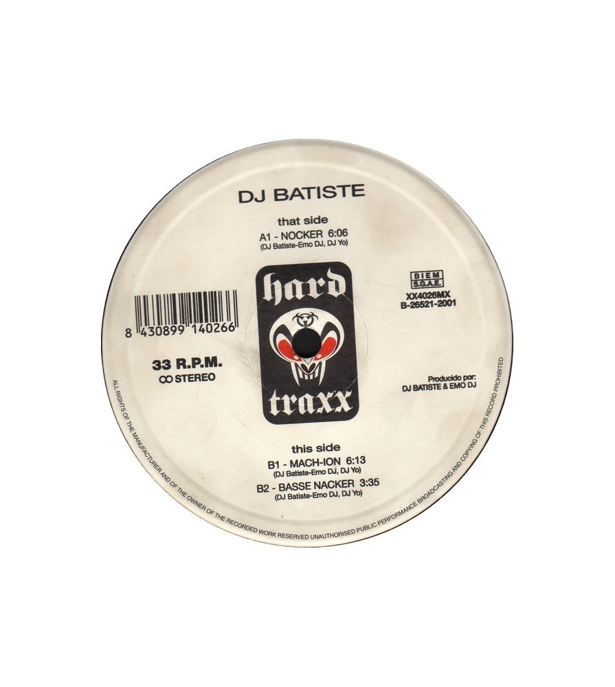 DJ Batiste - Vol. II - Nocker(2 MANO,TEMAZO JUMPER + HARDCORE¡¡)