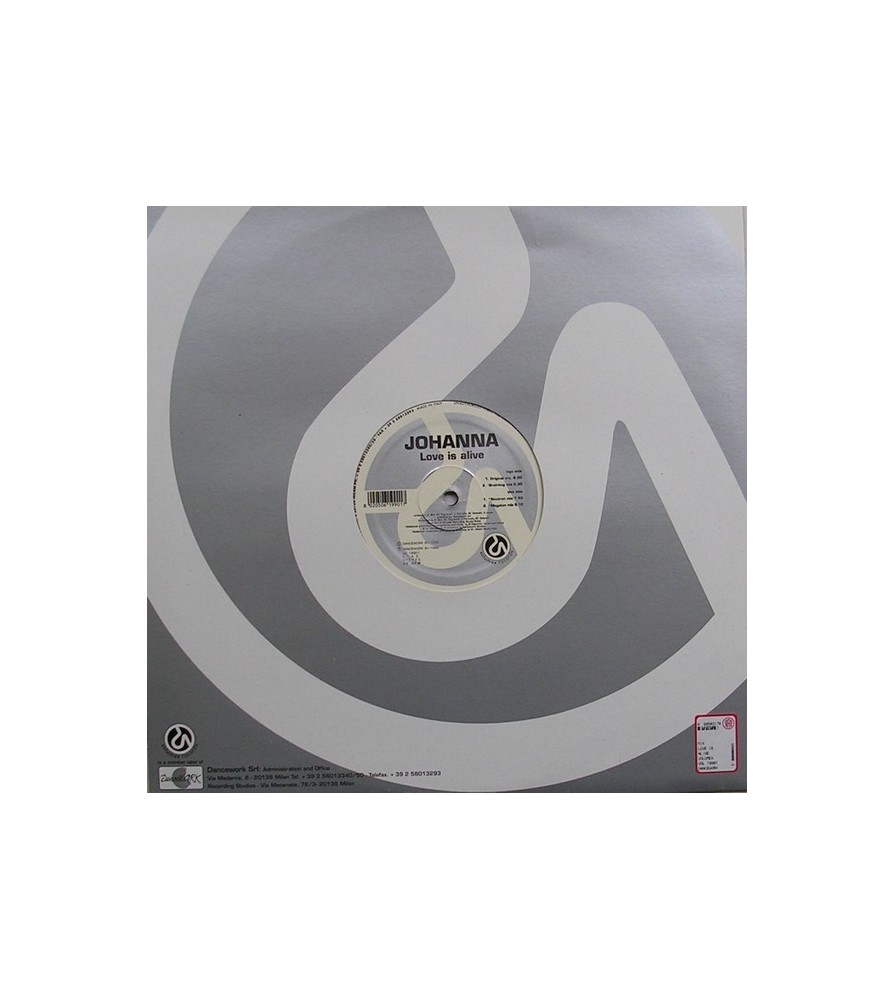Johanna - Love Is Alive(2 MANOX,CANTADITO ITALO SELLO VOLUMEX,MUY BONITO¡¡)
