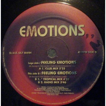 Emotions - Feeling Emotions(2 MANO,COPIA IMPORT¡¡¡ BUSCADISIMO¡¡)