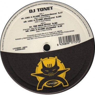 DJ Tonet - Like A Flame(2 MANO,TEMAZO TRANSICIÓN CENTRAL¡¡)