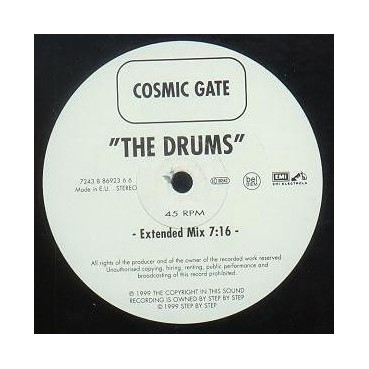 Cosmic Gate - The Drums(PEDAZO DE PROGRESIVO¡¡)