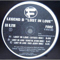 Legend B - Lost In Love(TEMAZO REMEMBER,COPIA NUEVA¡)