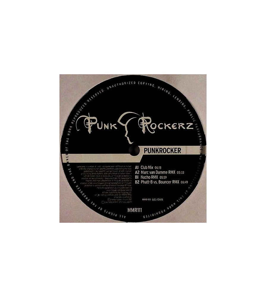 Punk Rockerz - Punkrocker(CABRA SELLO MENTAL MADNESS¡¡)