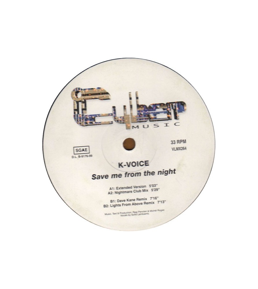 K-Voice - Save Me From The Night(2 MANO,TEMAZO CANTADO POR LA LUNA¡¡)