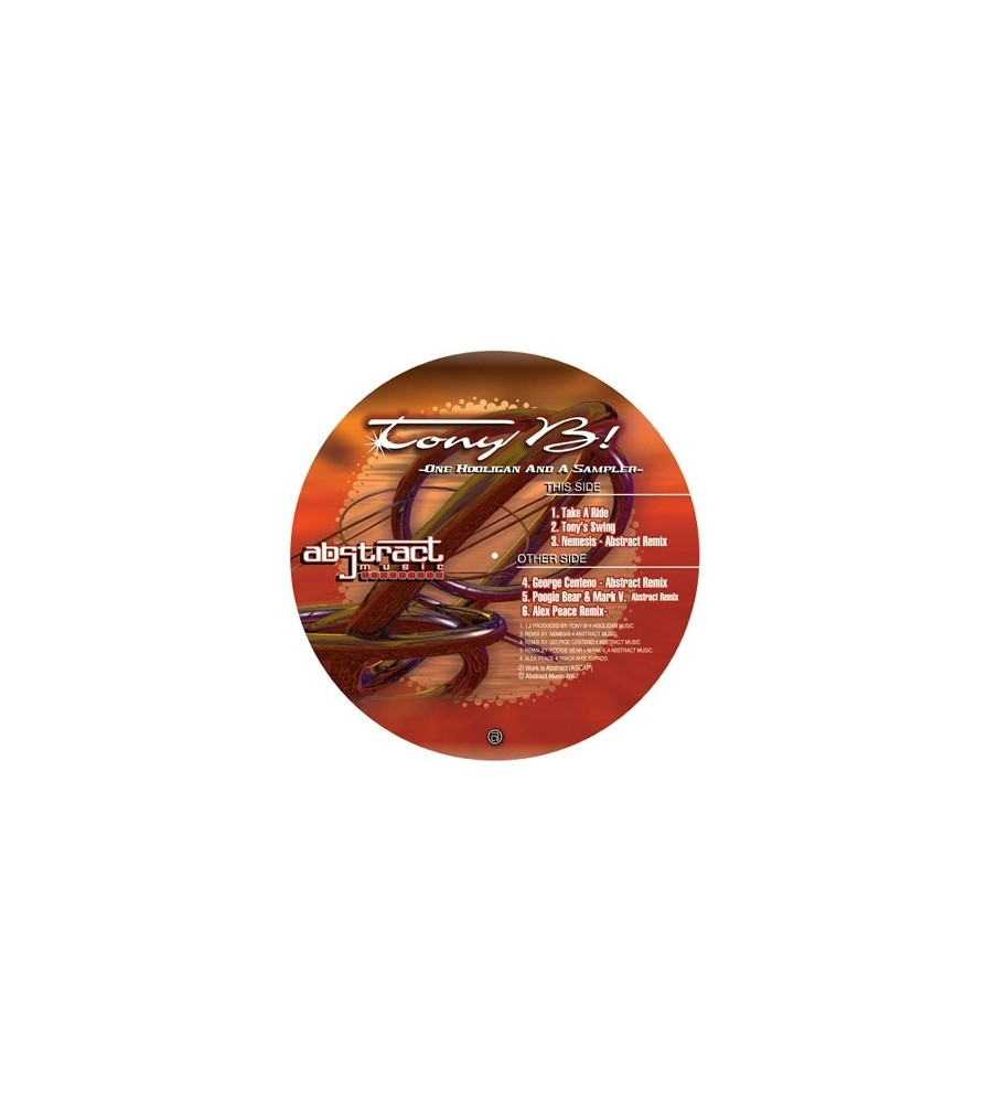 Tony B - One Hooligan And A Sampler(2 MANO,ABSTRACT MUSIC)