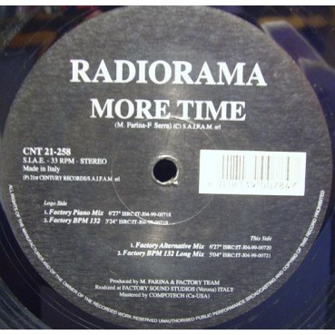 Radiorama – More Time (2 MANO,PELOTAZO REMEMBER¡¡¡)