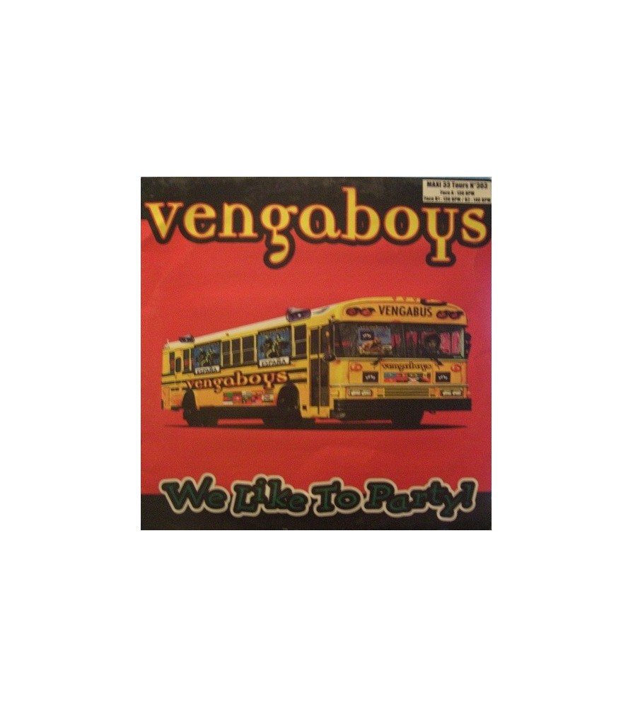 Vengaboys - We Like To Party(COPIAS NUEVAS,EDICIÓN FRANCESA¡¡ INCLUYE REMIX KLUBBHEADS)