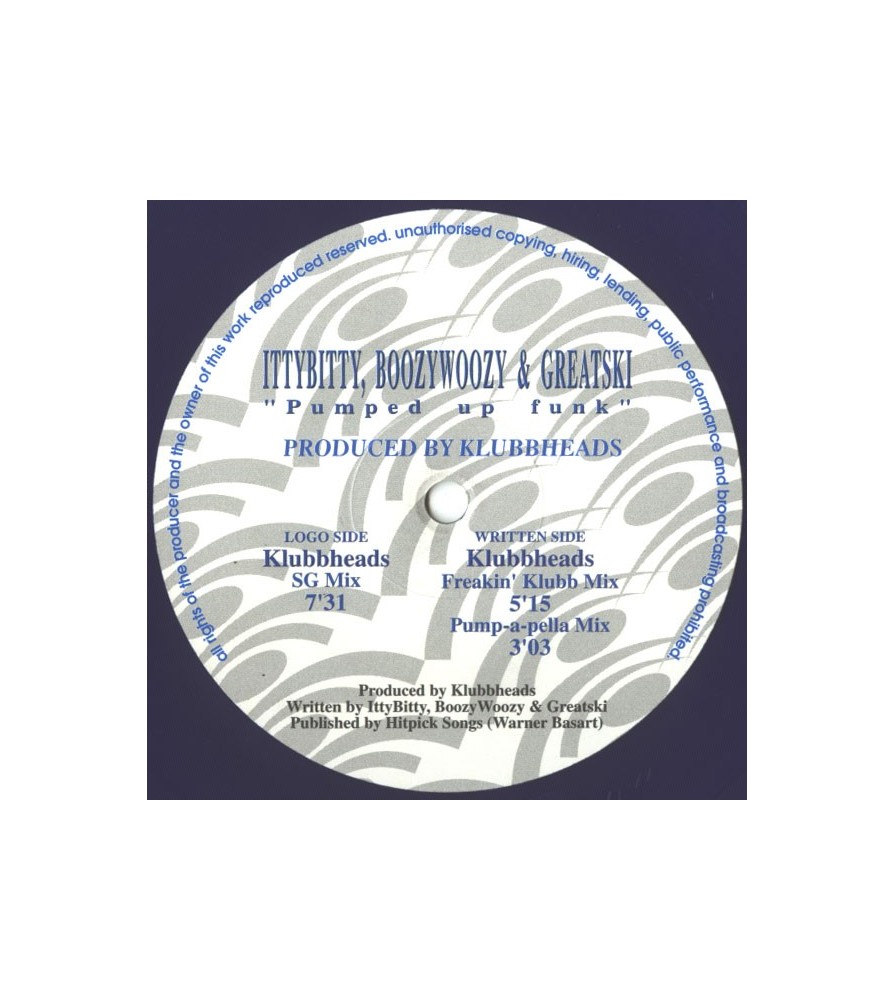 IttyBitty, BoozyWoozy & Greatski – Pumped Up Funk (2MANO,BASE PRIMERA HORA RADICAL)