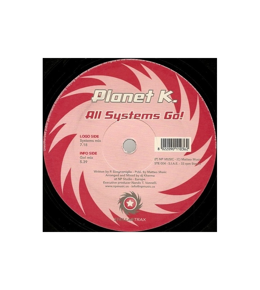 Planet K – All Systems Go(MELODIÓN COLISEUM)