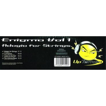 Enigma Vol. 1 – Adagio For Strings(2 MANO,TEMAZO MAKINA¡)