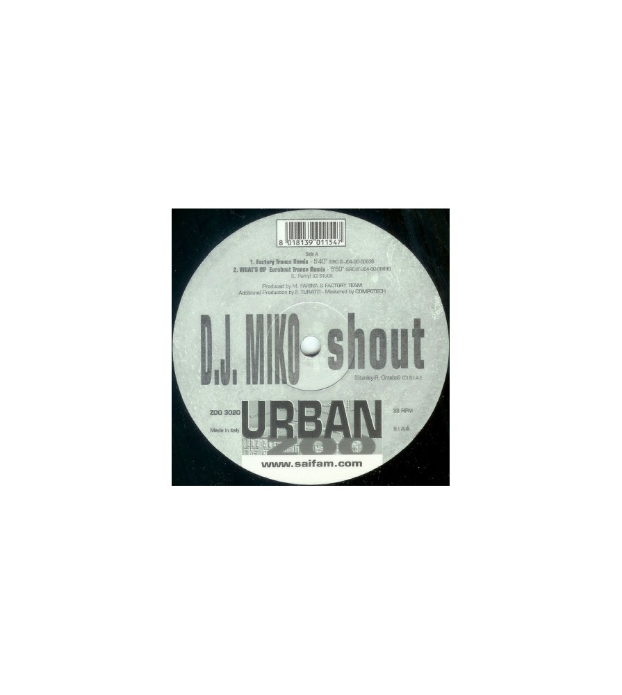 D.J. Miko - Shout(Disco Original¡¡ Buscadisimo¡¡)