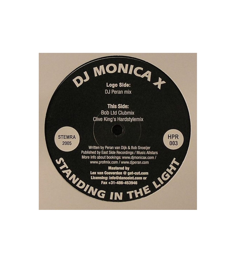 DJ Monica X – Standing In The Light (MELODIA FINA FINA¡¡)
