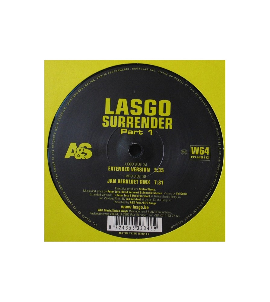 Lasgo – Surrender (Part 1) TEMAZO CANTADITO¡¡ DISCO NUEVO