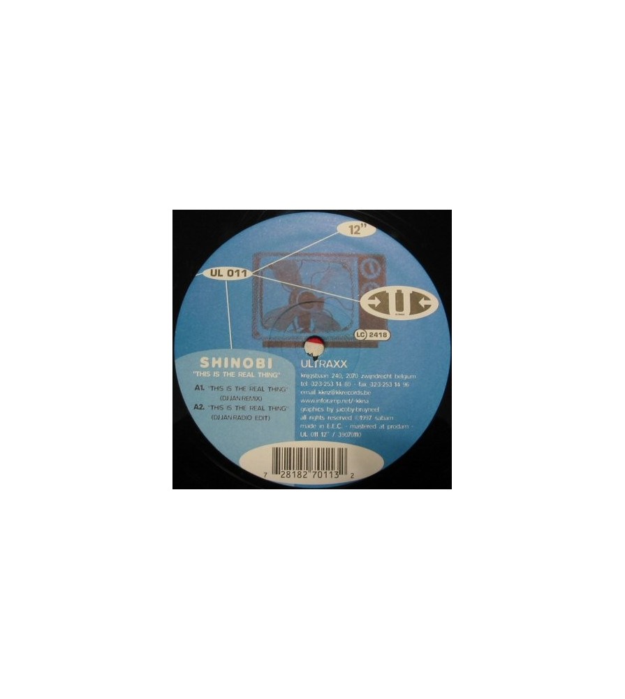 Shinobi – This Is The Real Thing (COPIA IMPORT NUEVA)