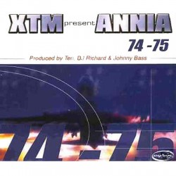 XTM Presents Annia – 74-75 (2 MANO,VINILO AZUL ORIGINAL¡)