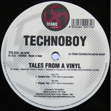 Technoboy – Tales From A Vinyl(PELOTAZO HARDSTYLE¡)