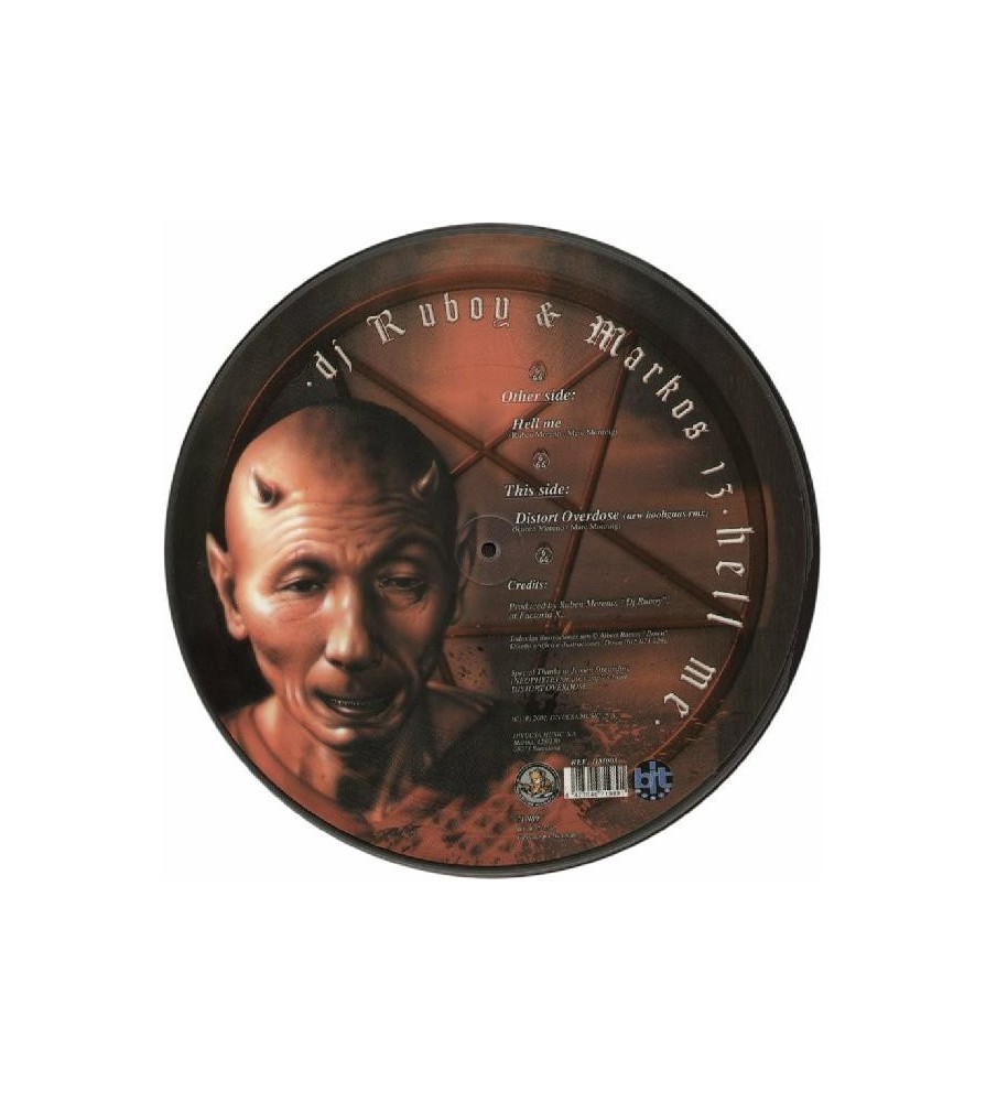 DJ Ruboy & Markos 13 – Hell Me (PICTURE DISC ORIGINAL¡¡)