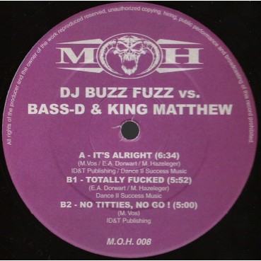 DJ Buzz Fuzz vs. Bass-D & King Matthew - It's Alright(2 MANO,MASTERS OF HARDCORE¡¡)