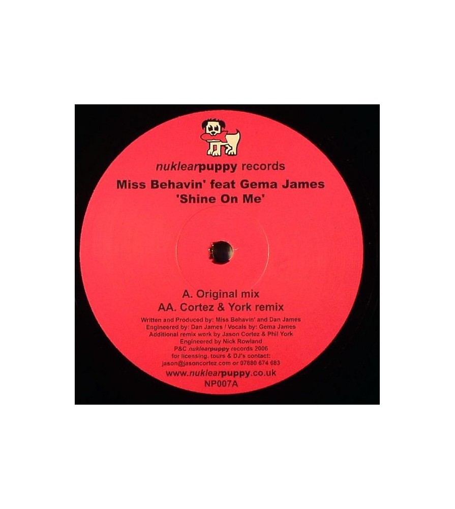 Miss Behavin' feat. Gema James - Shine On Me(Discazo hardtrance¡)