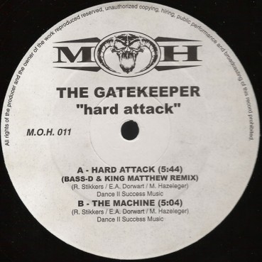 The Gatekeeper – Hard Attack (2 MANO,MASTERS OF HARDCORE¡¡)