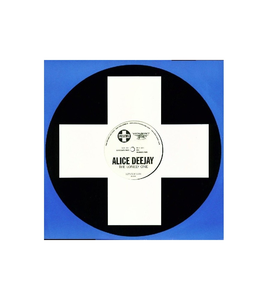 Alice Deejay – The Lonely One (COPIA IMPORT SELLO POSITIVA,NUEVA¡¡)