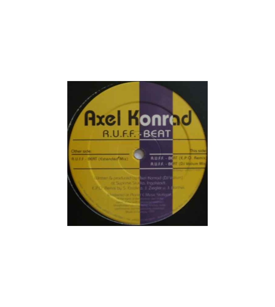 Axel Konrad – RUFF Beat (2 MANO,PELOTAZO CHOCOLATERO¡¡)