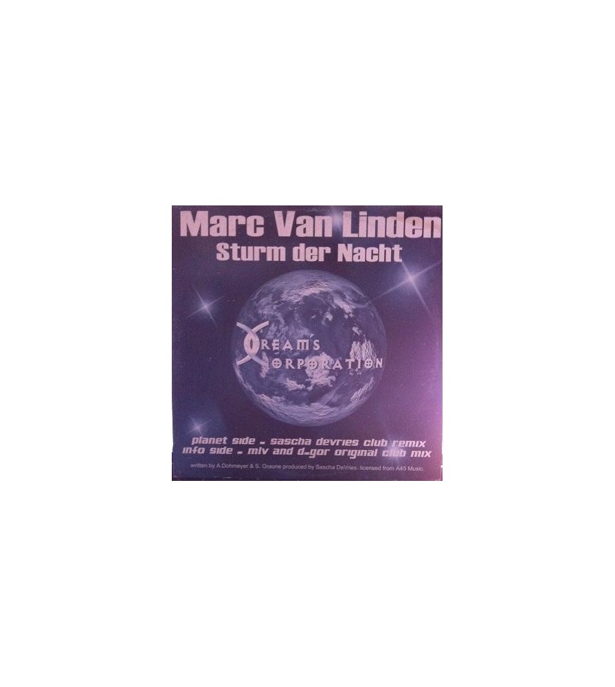 Marc van Linden – Sturm Der Nacht (PROGRESIVO BRUTAL¡¡ COMO NUEVO)