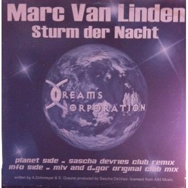 Marc van Linden – Sturm Der Nacht (PROGRESIVO BRUTAL¡¡ COMO NUEVO)