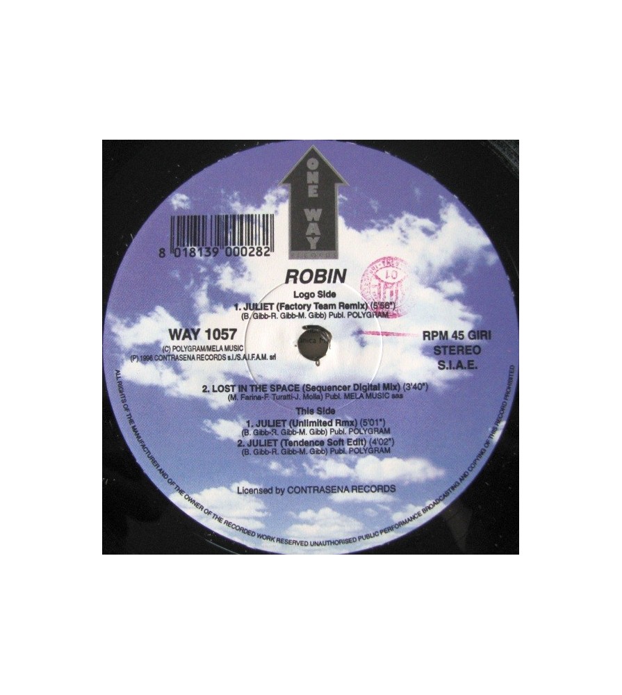 Robin – Juliet(2 MANO,COPIA IMPORT)