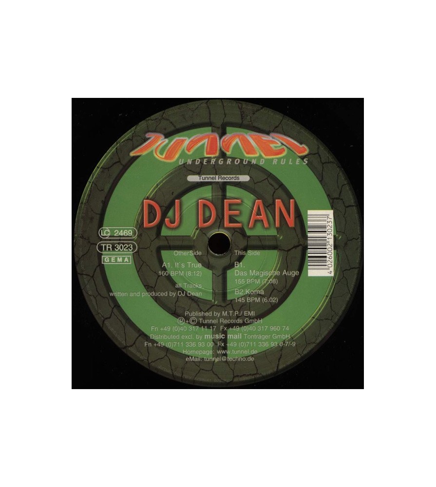 DJ Dean – It's True(HARDTRANCE-MAKINA DEL 96¡)