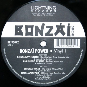 Bonzai Power Vinyl 1(TEMAZOS BONZAI,COPIAS NUEVAS)