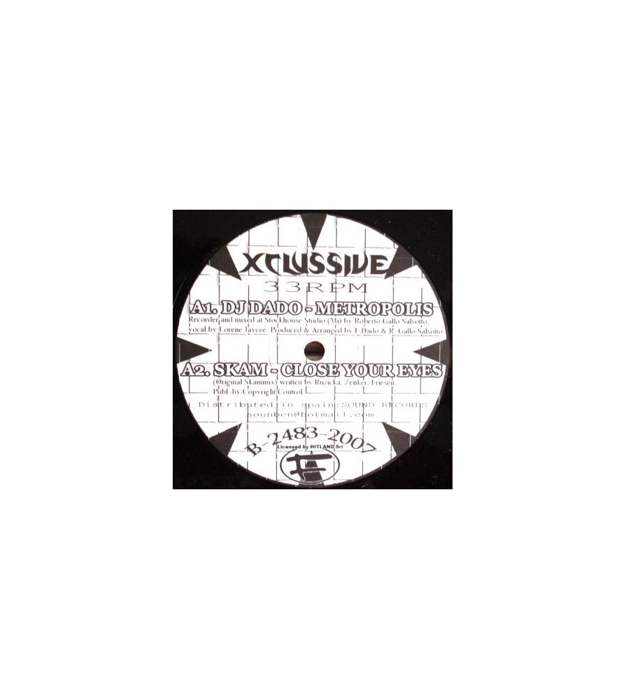 Varios - Xclussive (INCLUYE DJ DADO-METROPOLIS,SKAM-CLOSE YOUR EYES¡¡)