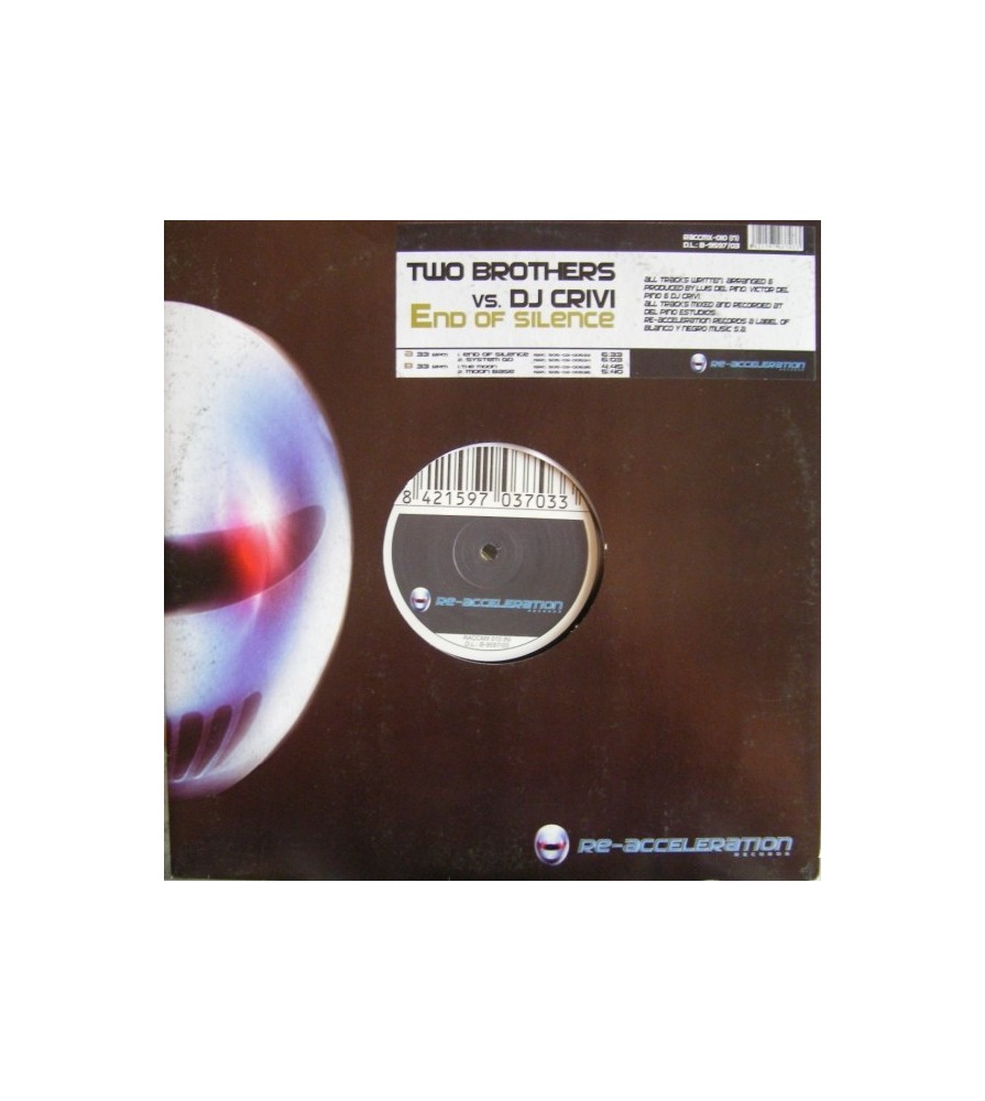 Two Brothers vs. DJ Crivi – End Of Silence (2 MANO,DISCO MUY COMPLETO)