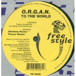 ORGAN – To The World (2 MANO,EN PERFECTO ESTADO.COPIA IMPORT BELGA)