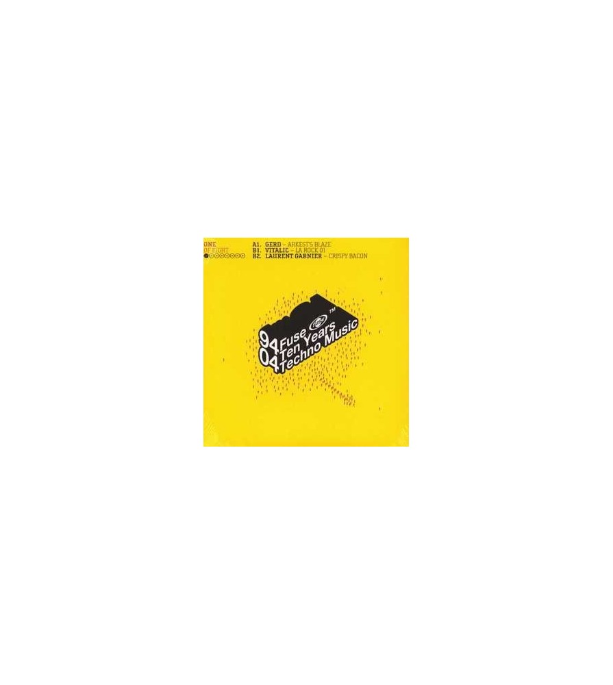 94-04 Fuse - Ten Years Techno Music (One Of Eight) (2 MANO,CLASICOS TECHNO