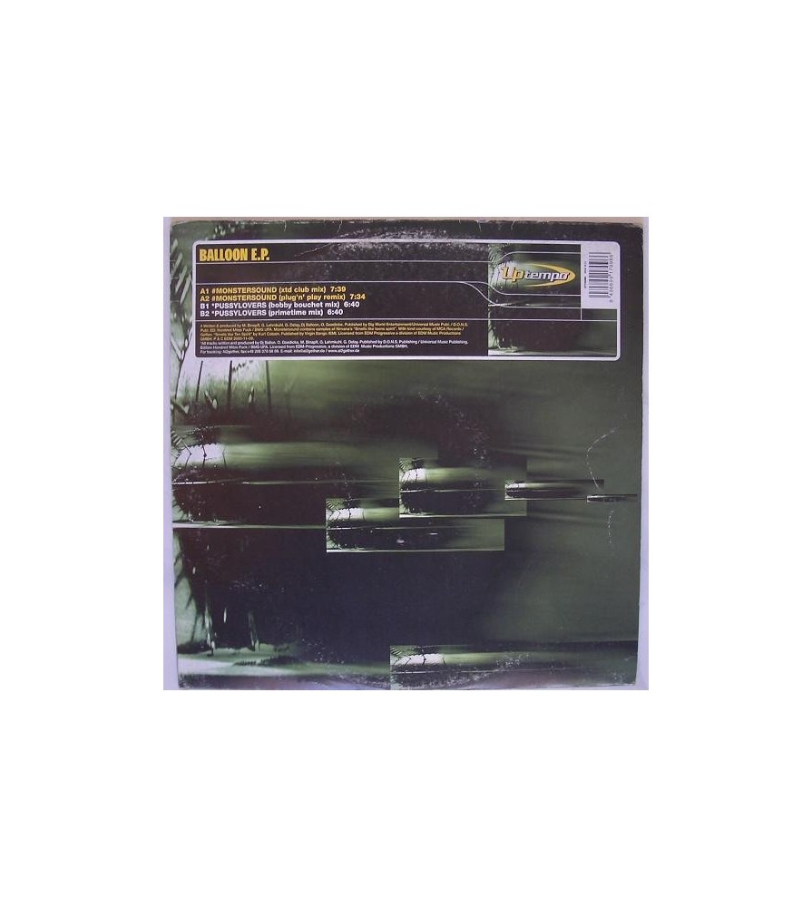 Balloon – EP(INCLUYE EL PELOTAZO PUSSYLOVERS¡¡ NUEVO)