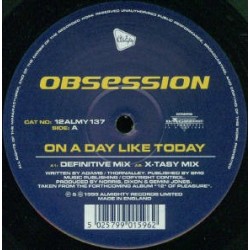 Obsession – On A Day Like Today(2 MANO,EN PERFECTO ESTADO.PELOTAZO ALMIGHTY¡¡)