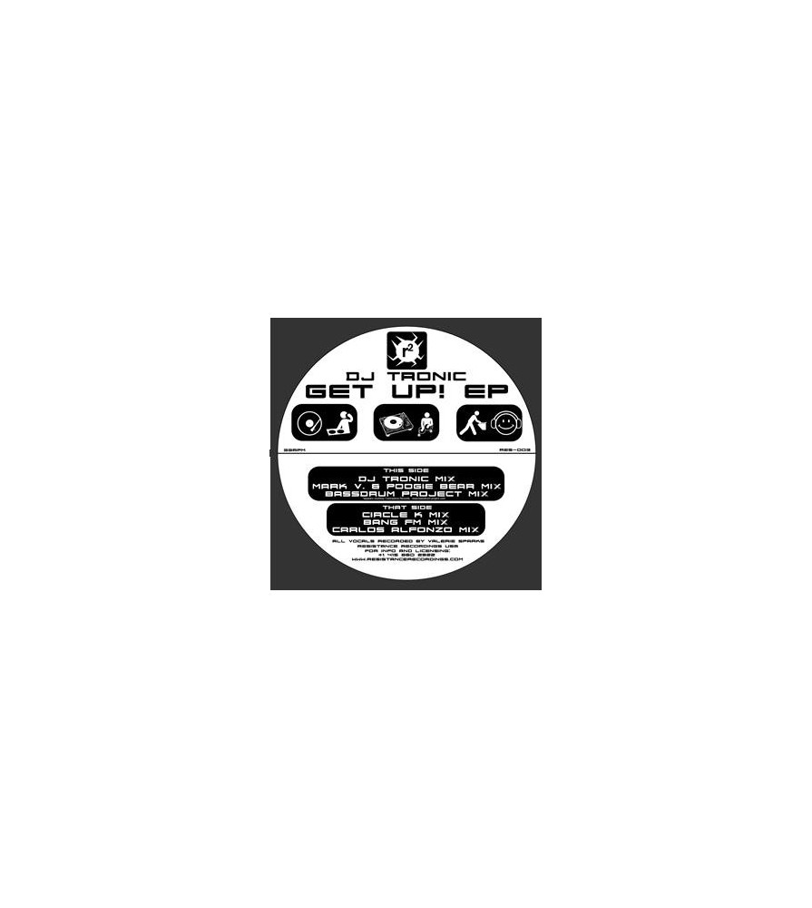 DJ Tronic – Get Up EP (2 MANO,COPIA IMPORT)