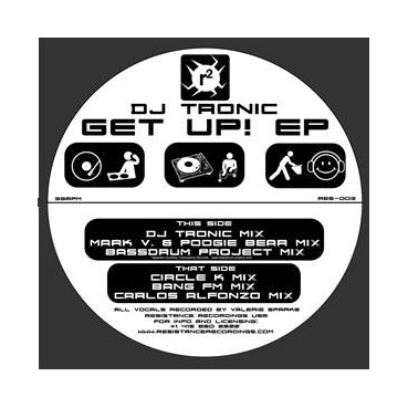 DJ Tronic – Get Up EP (2 MANO,COPIA IMPORT)