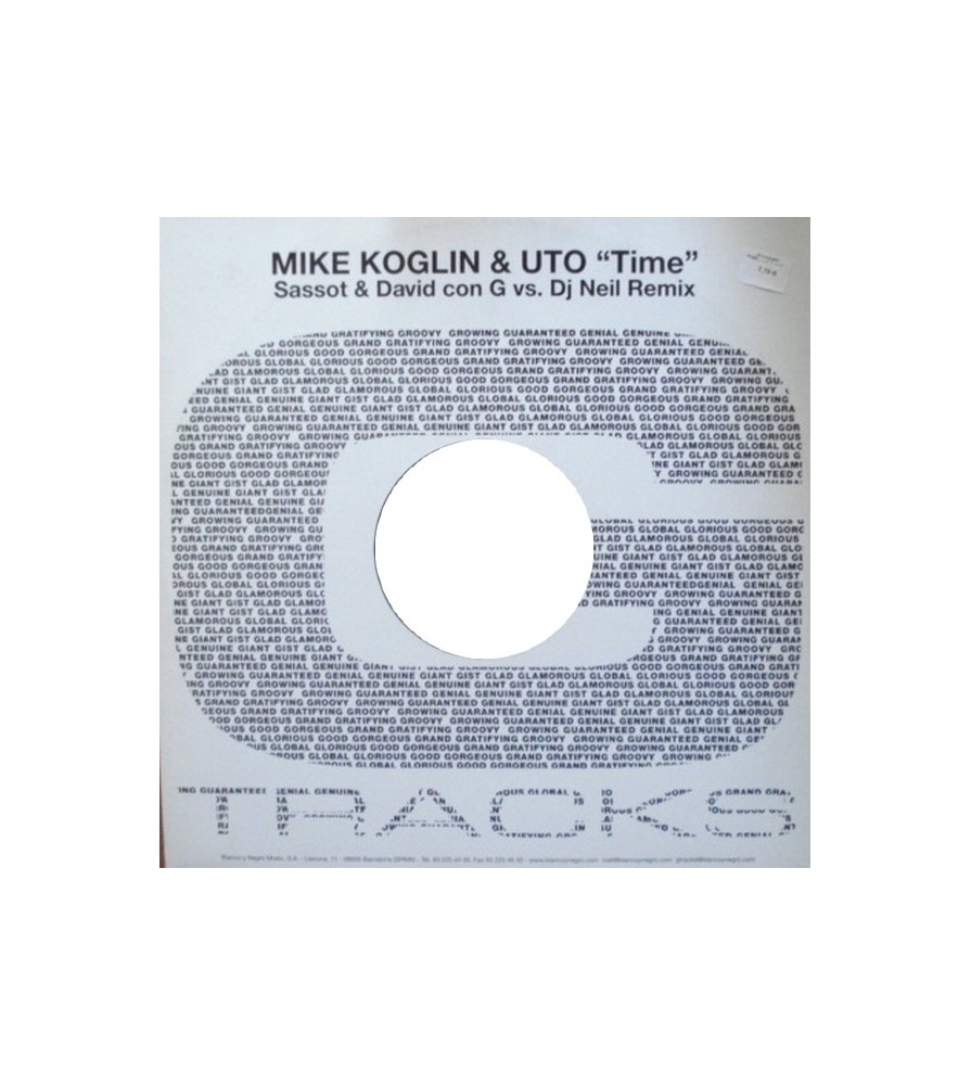 Mike Koglin & Uto / Avancada - Time / Go! 2004(Temazo¡¡)