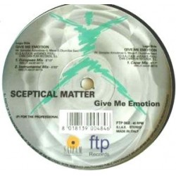 Sceptical Matter - Give Me Emotion(2 MANO,VINILO ORIGINAL EN PERFECTO ESTADO¡¡)
