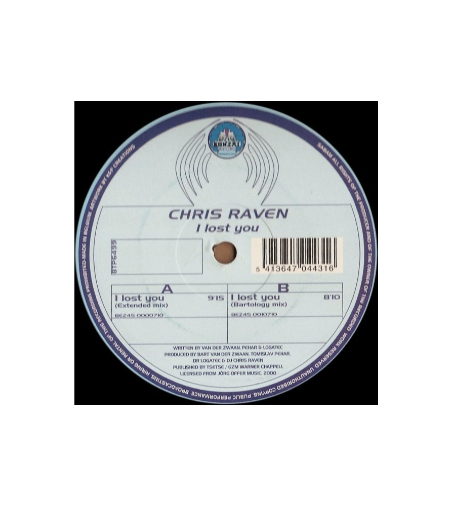 Chris Raven – I Lost You(2 MANO,MELODION SELLO BONZAI)