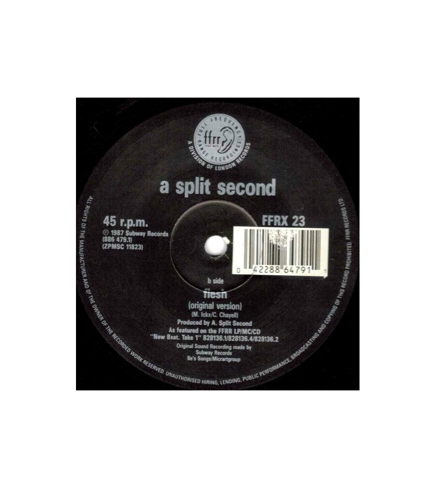 A Split Second – Flesh (Remix + original) 2 MANO,TEMAZO¡¡¡