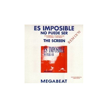 Interfront / Megabeat – Es Imposible No Puede Ser (Remix 91)(2 MANO,COMO NUEVO.PELOTAZO MEGABEAT¡¡)