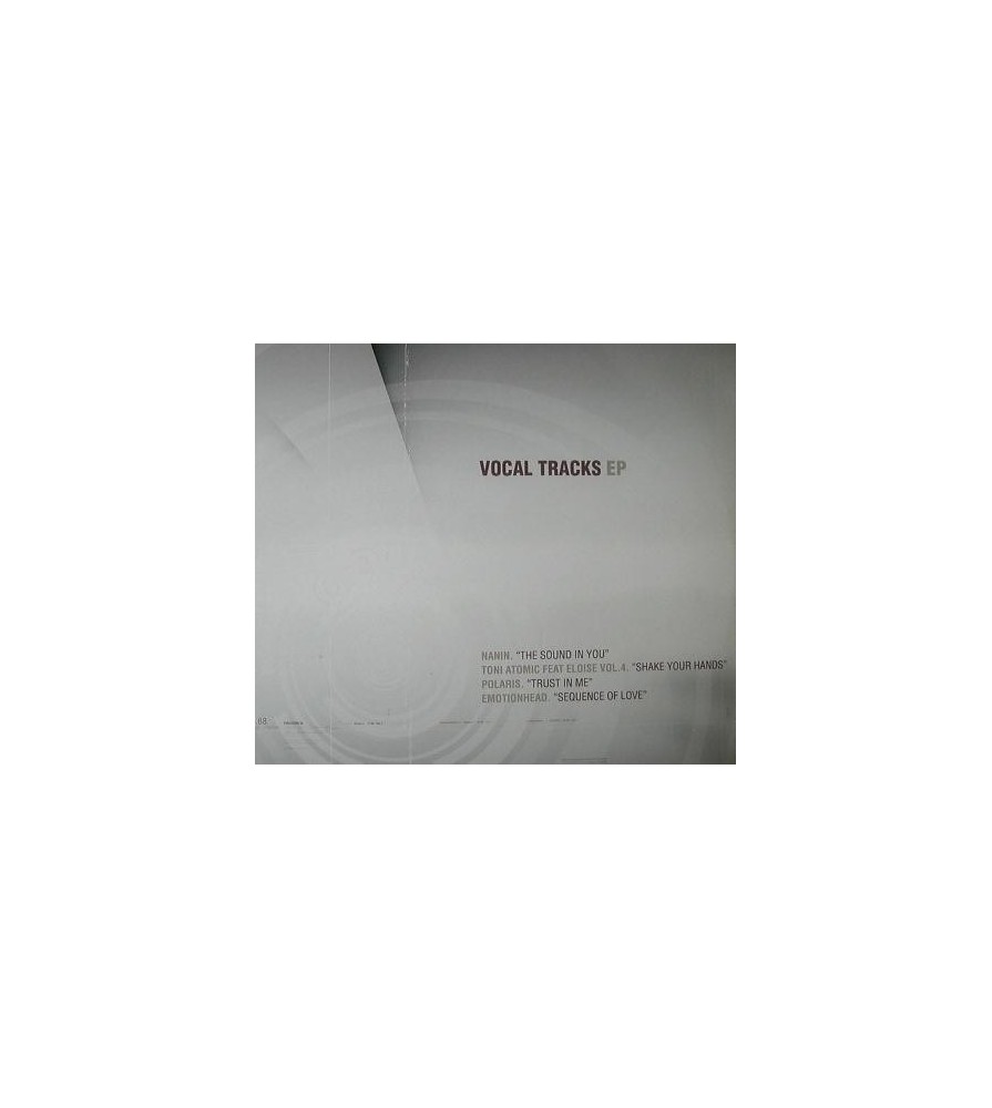 Vocal Tracks EP (INCLUYE NANIN-THE SOUND IN YOU & POLARIS-TRUST IN ME¡)