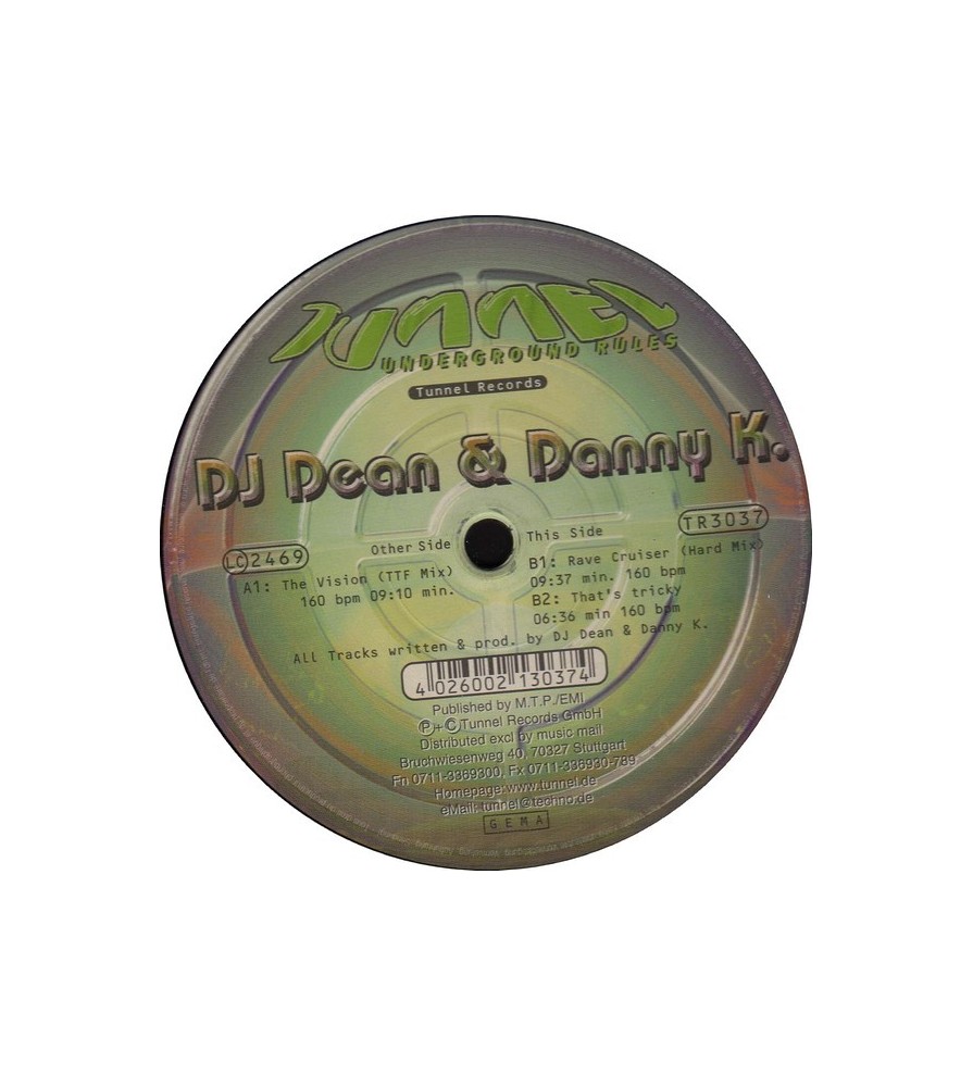 DJ Dean & Danny K. – The Vision (HARDTRANCE DEL 99¡¡ NUEVO)