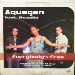 Aquagen – Everybody's Free (DISCO DOBLE NUEVO,INCLUYE HARD TO SAY I'M SORRY¡¡)